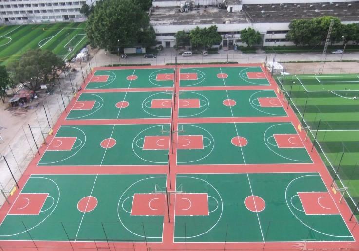 矽PU籃球場材料廠家 矽PU籃球場材料廠家