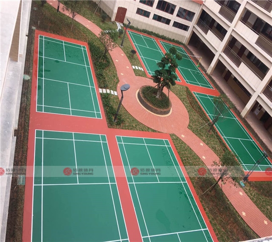 廣州矽（guī）pu籃（lán）球場材料廠商